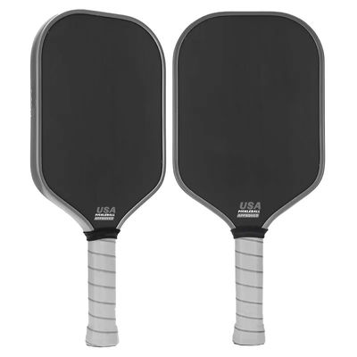 quality Paddle de pickleball en fibre de carbone T700 personnalisé avec une surface rugueuse factory